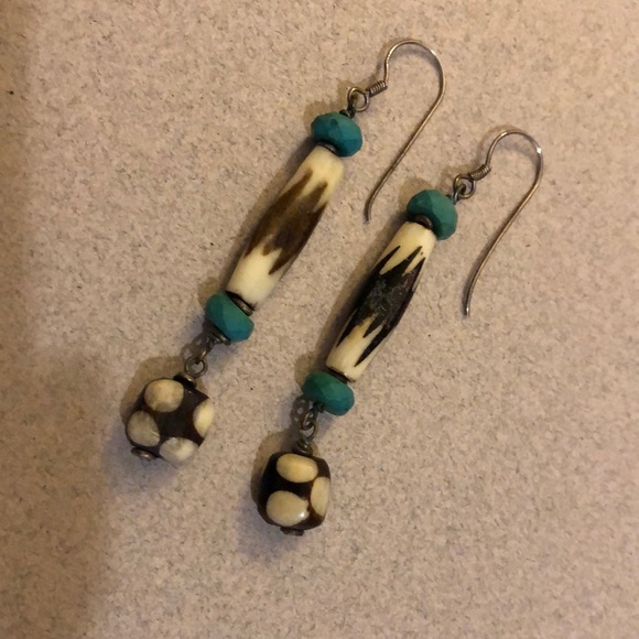 Vintage Handmade Earrings - Picture 3 of 9